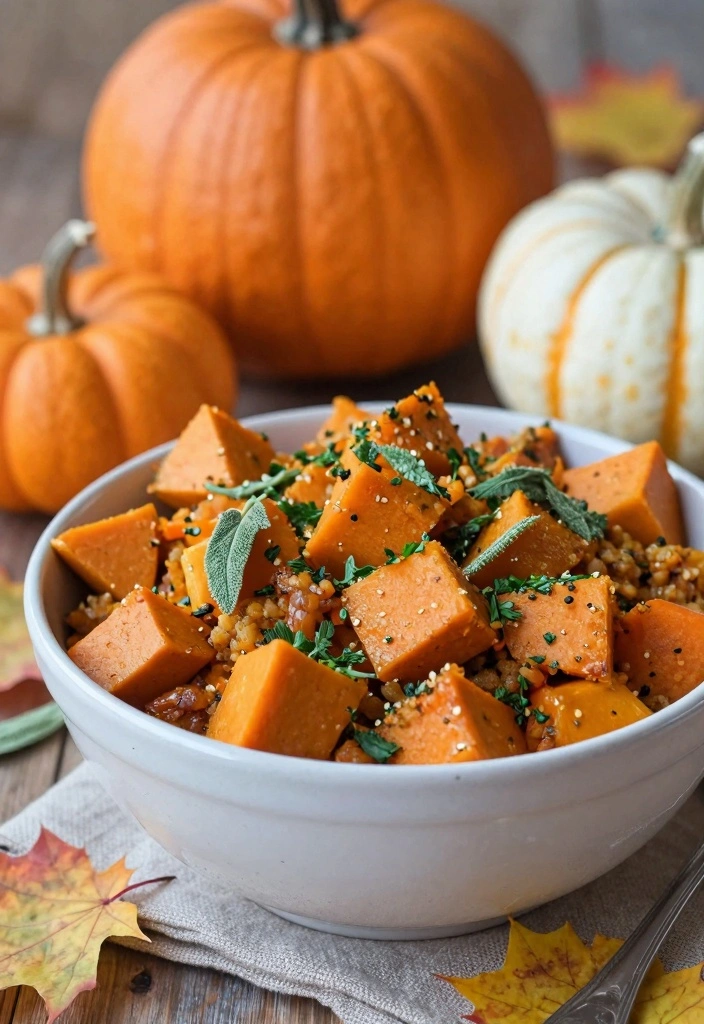 10 Turkey Stuffing Recipes for Classic Cozy Holiday Flavor 89 10 Turkey Stuffing Recipes for Classic Cozy Holiday Flavor - 9. Pumpkin and Sage Stuffing