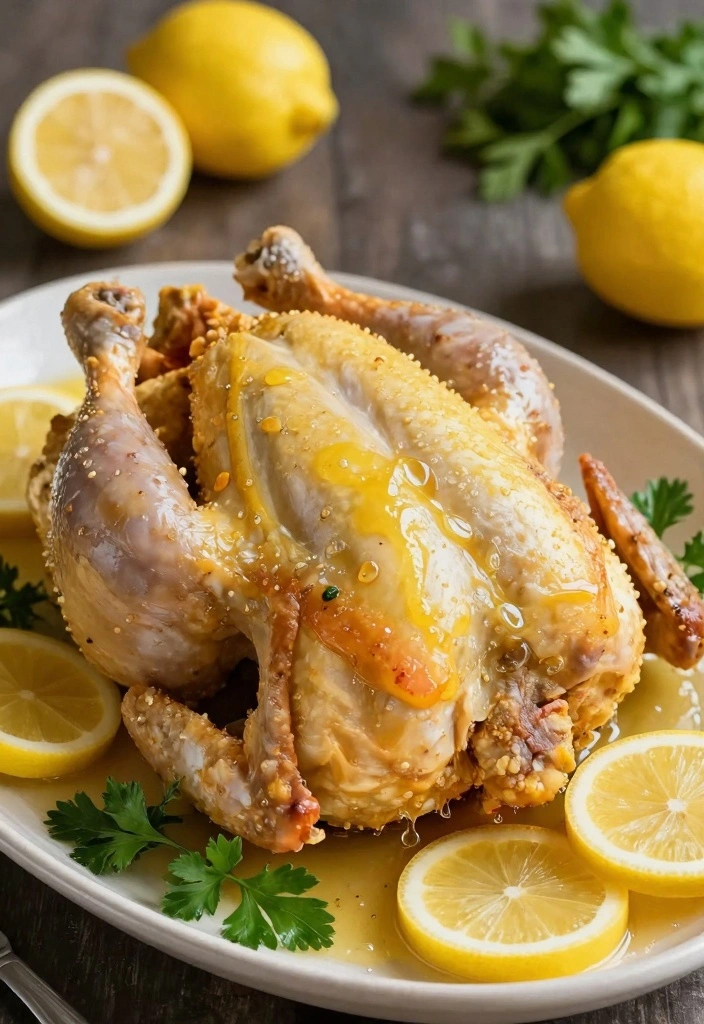 10 Whole Chicken Recipes for Juicy Family Friendly Dinners 12 10 Whole Chicken Recipes for Juicy Family Friendly Dinners - 2. Lemon Garlic Whole Chicken