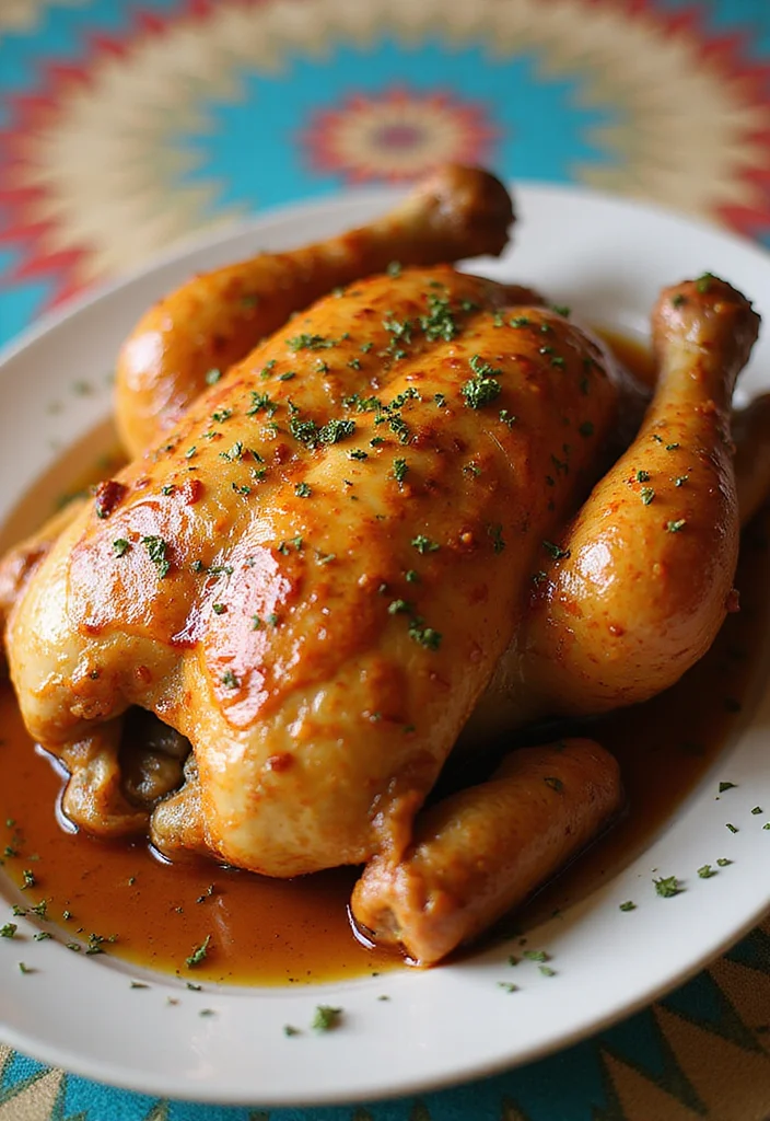 10 Whole Chicken Recipes for Juicy Family Friendly Dinners 23 10 Whole Chicken Recipes for Juicy Family Friendly Dinners - 3. Spicy Honey-Mustard Chicken