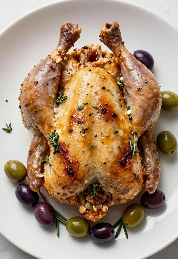 10 Whole Chicken Recipes for Juicy Family Friendly Dinners 34 10 Whole Chicken Recipes for Juicy Family Friendly Dinners - 4. Mediterranean Whole Chicken with Olives