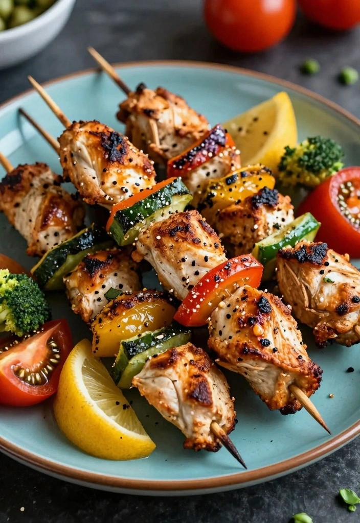 12 Air Fryer Chicken Recipes for Crisp Light Weeknight Dinners 7 12 Air Fryer Chicken Recipes for Crisp Light Weeknight Dinners 7. Mediterranean Air Fryer Chicken Kebabs