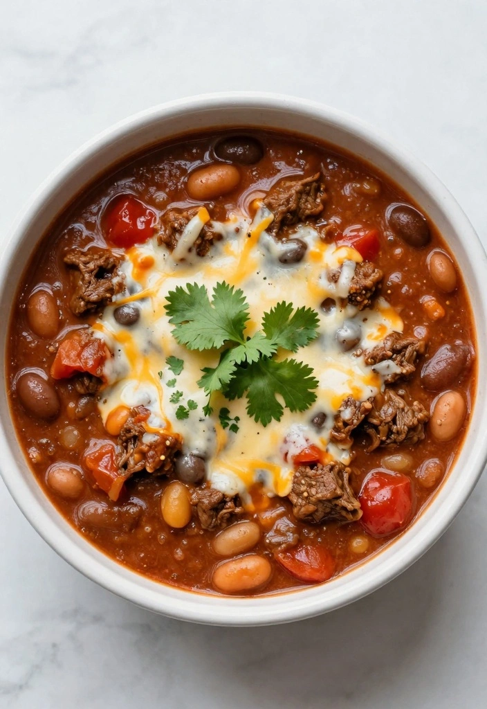 12 Beef Crockpot Recipes for Tender Hands Off Weeknight Meals 67 12 Beef Crockpot Recipes for Tender Hands Off Weeknight Meals - 7. Beef Chili