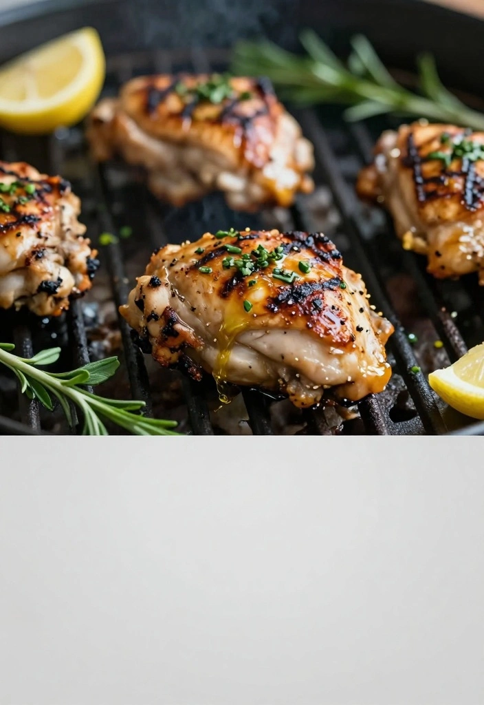 12 Boneless Skinless Chicken Thigh Recipes Packed With Rich Flavor 12 12 Boneless Skinless Chicken Thigh Recipes Packed With Rich Flavor - 2. Lemon Herb Grilled Chicken Thighs