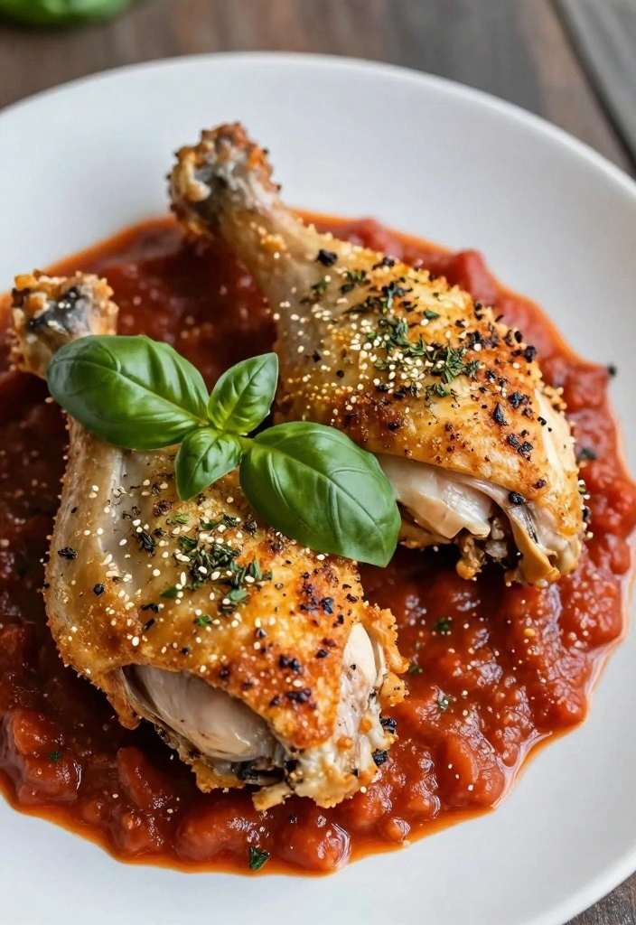 12 Chicken Leg Recipes With Crispy Finishes and Bold Flavors 67 12 Chicken Leg Recipes With Crispy Finishes and Bold Flavors - 7. Italian Herb Crusted Chicken Legs