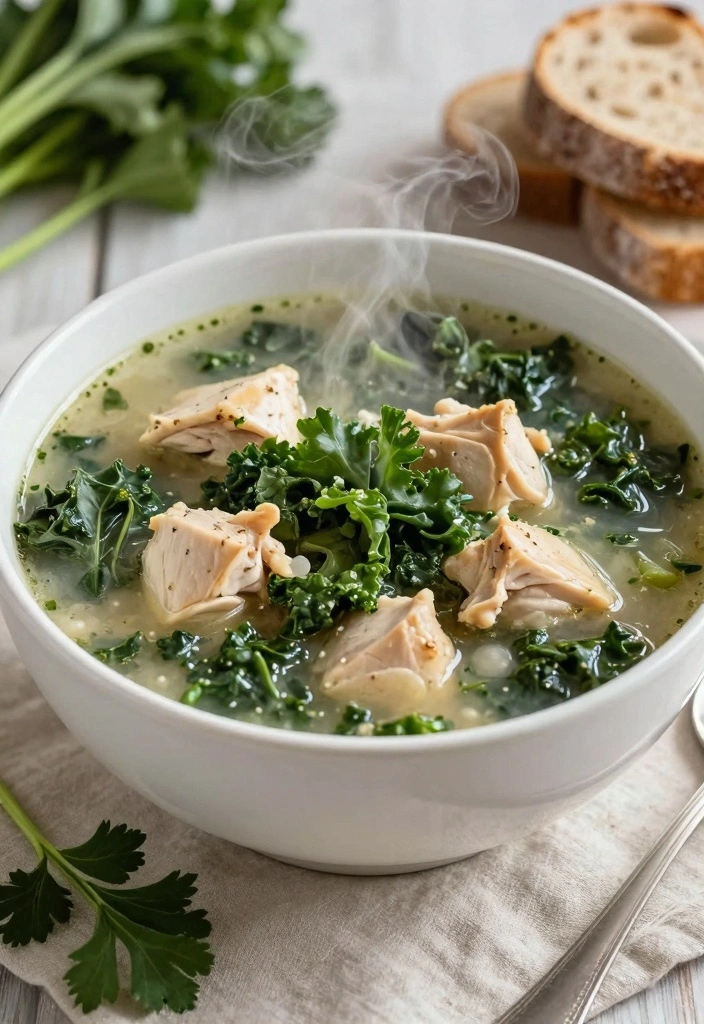 12 Chicken Sausage Recipes for Light Flavorful Dinners 12 12 Chicken Sausage Recipes for Light Flavorful Dinners - 2. Chicken Sausage and Kale Soup