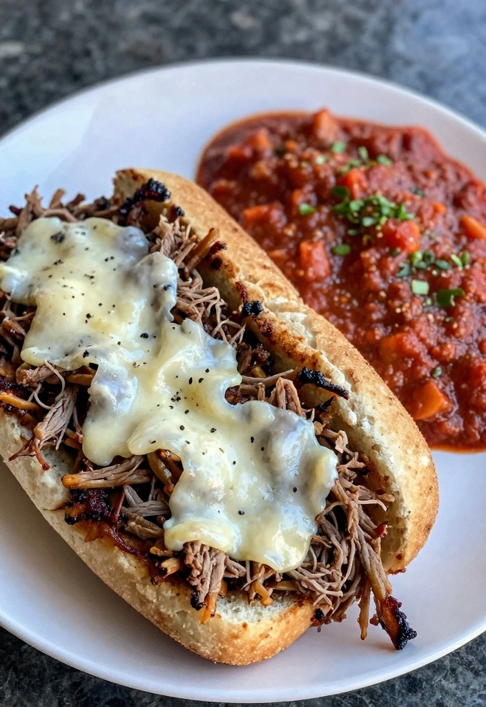 12 Crock Pot Pork Shoulder Recipes for Tender Slow Cooked Dinners 10. Italian Pulled Pork Sandwiches