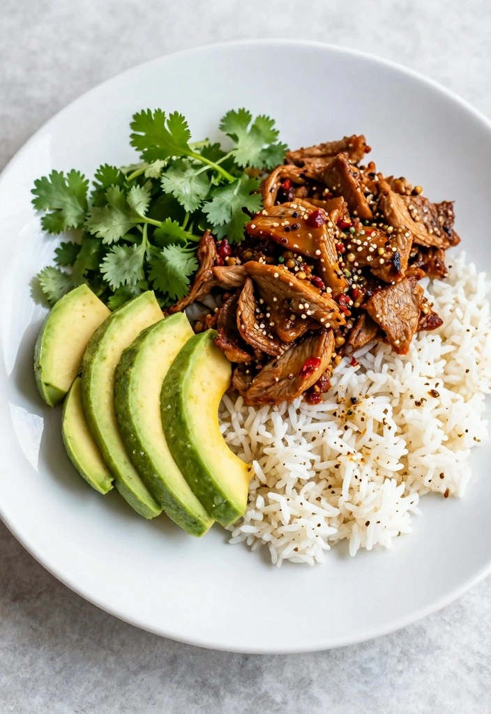 12 Crock Pot Pork Shoulder Recipes for Tender Slow Cooked Dinners 12. Chili Lime Pork Bowl