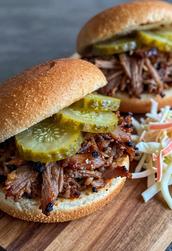 12 Crock Pot Pork Shoulder Recipes for Tender Slow Cooked Dinners 3. BBQ Pulled Pork Sandwiches