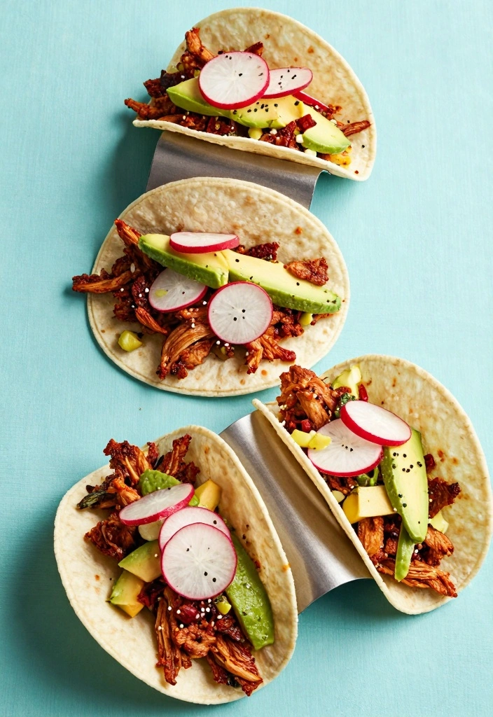 12 Crock Pot Pork Shoulder Recipes for Tender Slow Cooked Dinners 6. Sweet and Spicy Pork Tacos