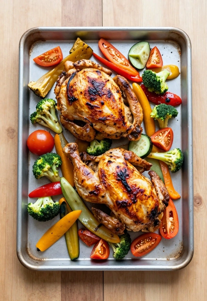 12 Easy Food Recipes With Chicken for Quick Flavorful Meals 23 12 Easy Food Recipes With Chicken for Quick Flavorful Meals - 3. One-Pan Chicken and Veggies