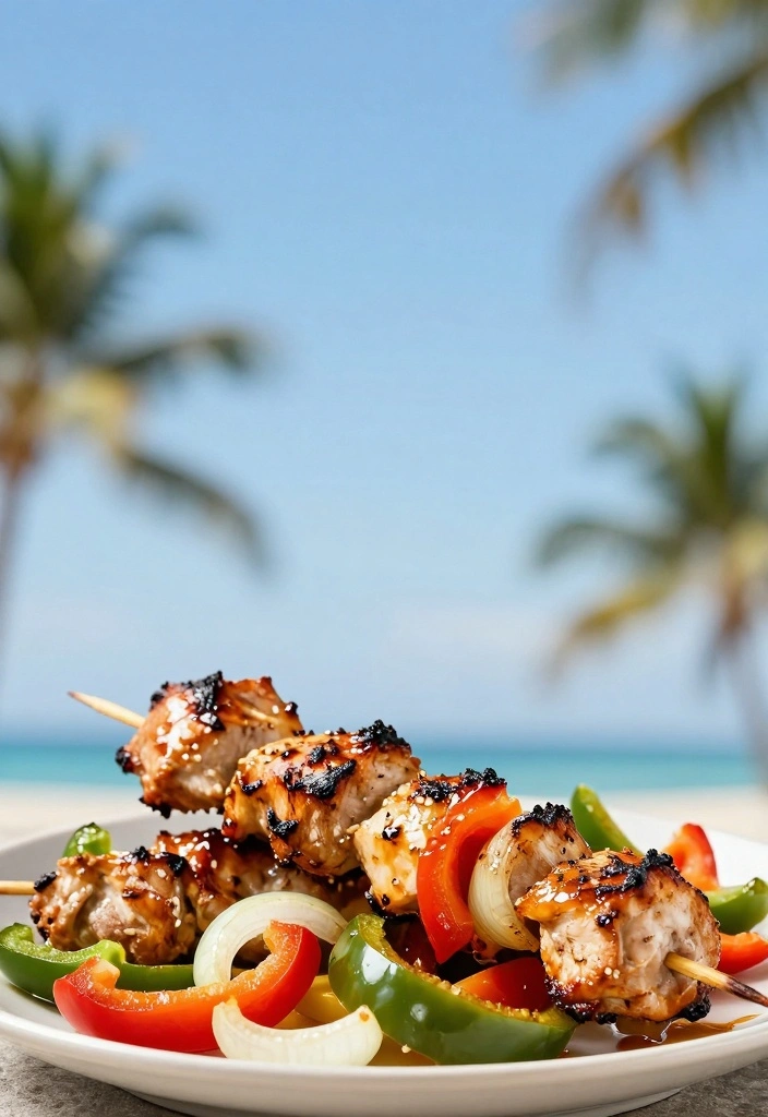 12 Easy Food Recipes With Chicken for Quick Flavorful Meals 89 12 Easy Food Recipes With Chicken for Quick Flavorful Meals - 9. BBQ Chicken Skewers