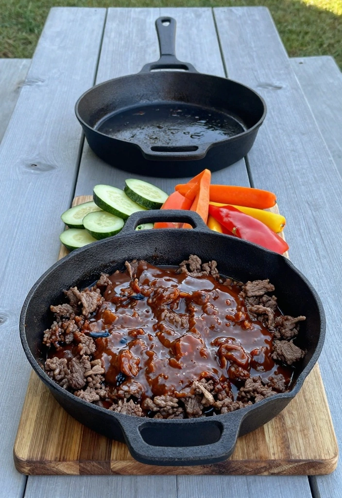 12 Ground Beef Skillet Recipes for Fast One Pan Weeknight Meals 75 12 Ground Beef Skillet Recipes for Fast One Pan Weeknight Meals - 8. BBQ Beef Skillet