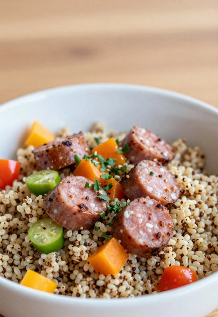 12 Ground Italian Sausage Recipes for Rich Savory Meals 1 12 Ground Italian Sausage Recipes for Rich Savory Meals - 1. Zesty Italian Sausage and Quinoa Bowl