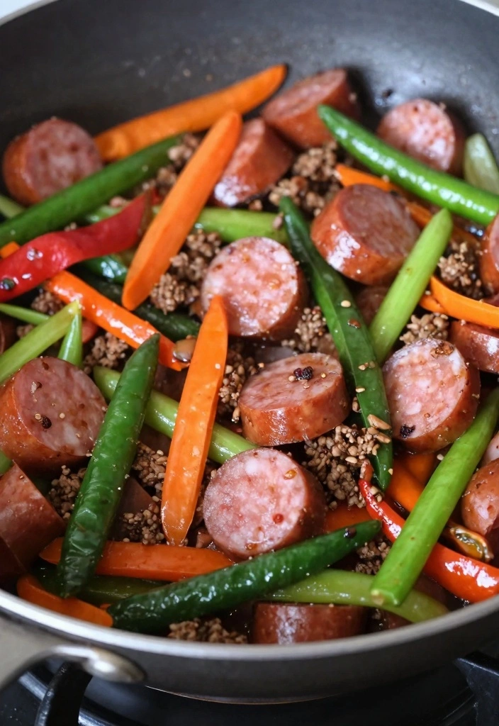 12 Ground Italian Sausage Recipes for Rich Savory Meals 34 12 Ground Italian Sausage Recipes for Rich Savory Meals - 4. Savory Italian Sausage and Vegetable Stir-Fry