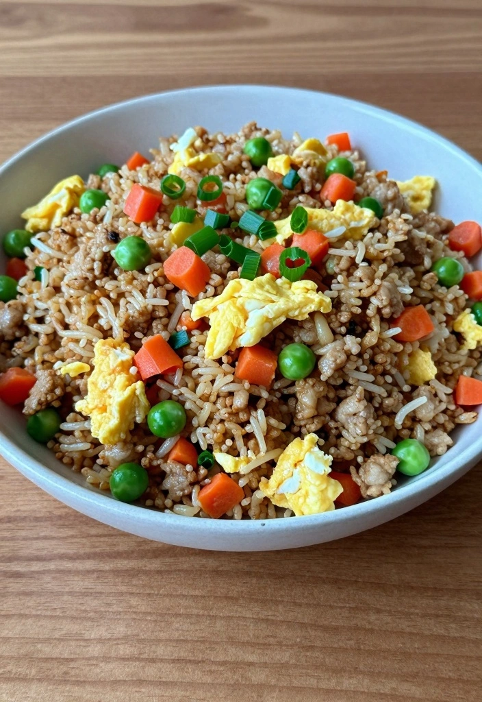 12 Ground Pork Recipes for Quick Savory Dinners 6. Ground Pork Fried Rice