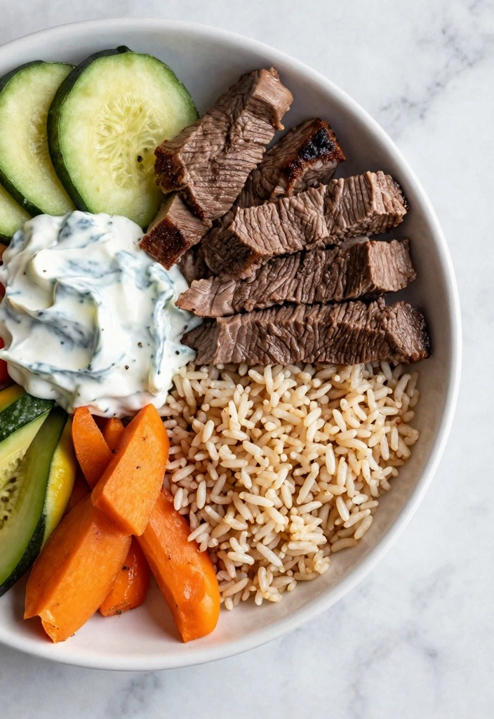 12 Healthy Ground Beef Recipes for Lighter Filling Meals 52 12 Healthy Ground Beef Recipes for Lighter Filling Meals - 6. Greek Beef Bowls