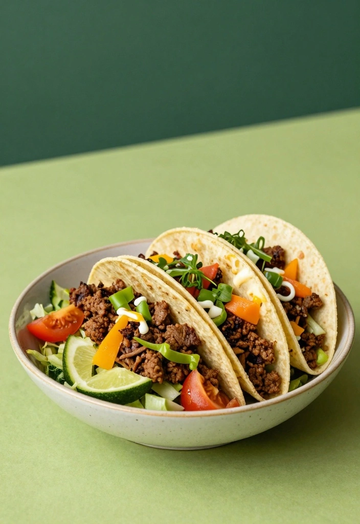 12 Healthy Ground Beef Recipes for Lighter Filling Meals 74 12 Healthy Ground Beef Recipes for Lighter Filling Meals - 8. Taco Salad with Ground Beef