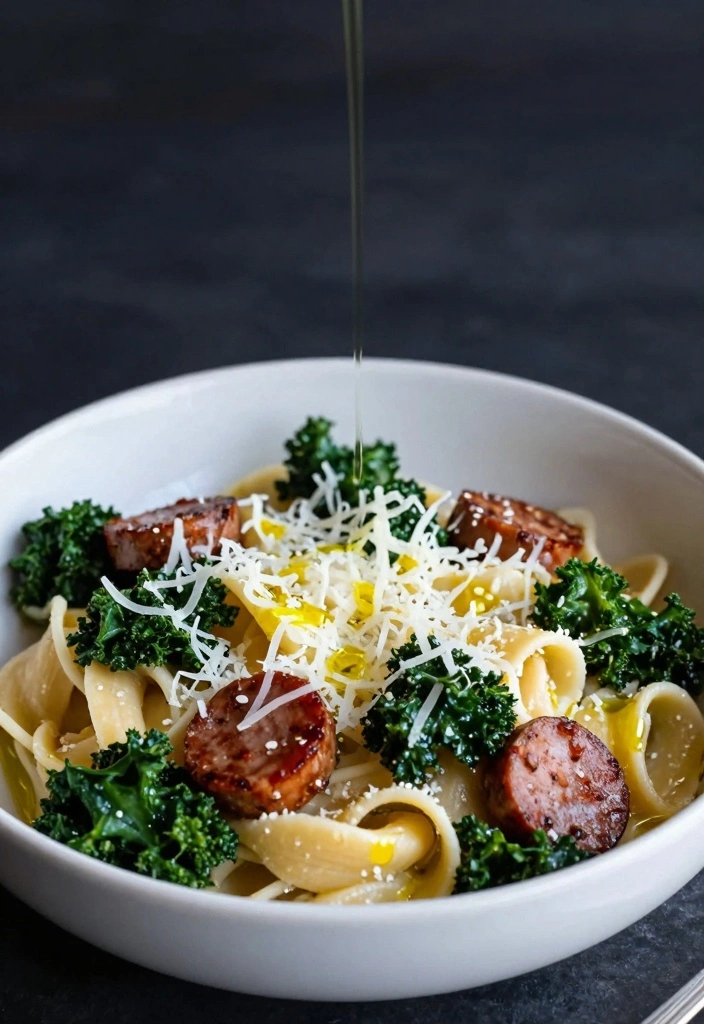 12 Italian Sweet Sausage Recipes for Comforting Everyday Dinners 52 12 Italian Sweet Sausage Recipes for Comforting Everyday Dinners - 6. Sausage and Kale Pasta