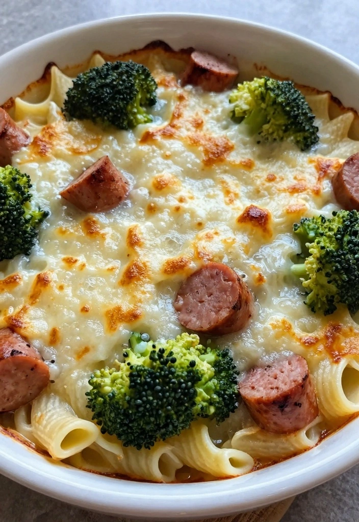 12 Italian Sweet Sausage Recipes for Comforting Everyday Dinners 74 12 Italian Sweet Sausage Recipes for Comforting Everyday Dinners - 8. Sausage and Broccoli Pasta Bake