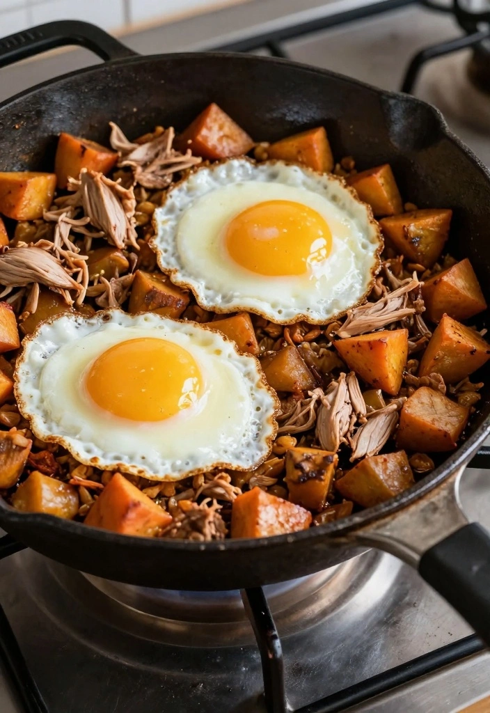 12 Leftover Turkey Recipes for Simple Next Day Meals 111 12 Leftover Turkey Recipes for Simple Next Day Meals - 11. Turkey & Sweet Potato Hash