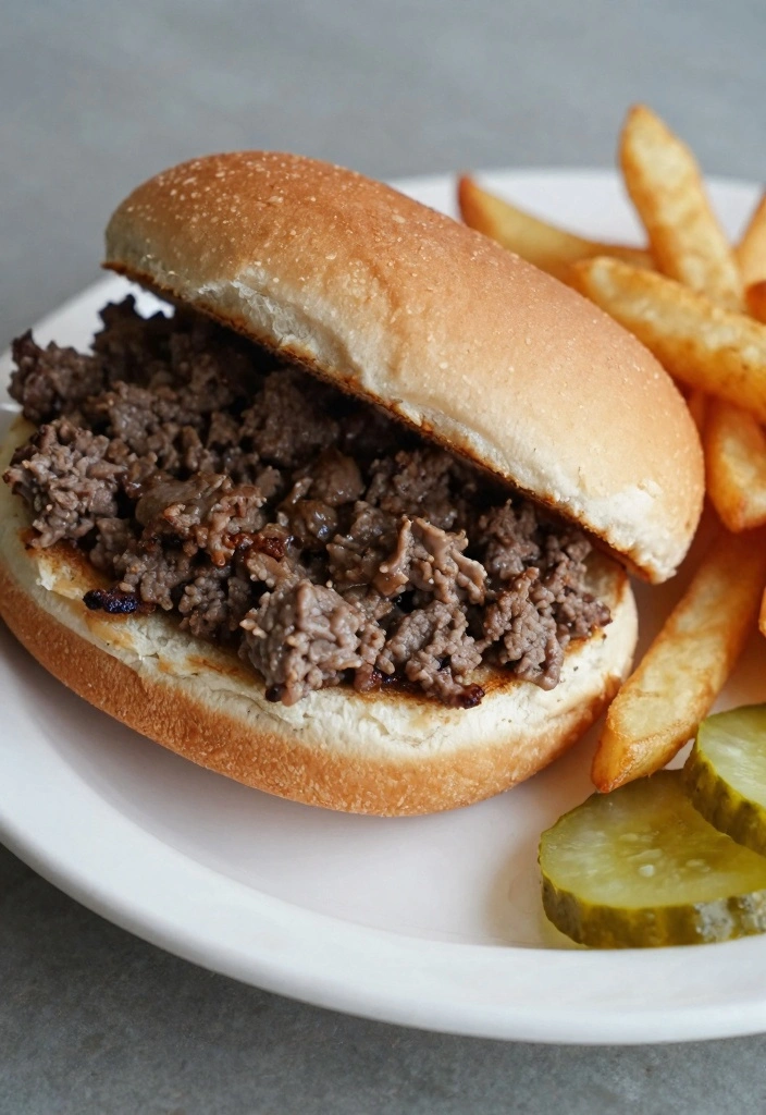 12 One Pound Ground Beef Recipes for Fast Flexible Cooking 56 12 One Pound Ground Beef Recipes for Fast Flexible Cooking - 6. Sloppy Joes