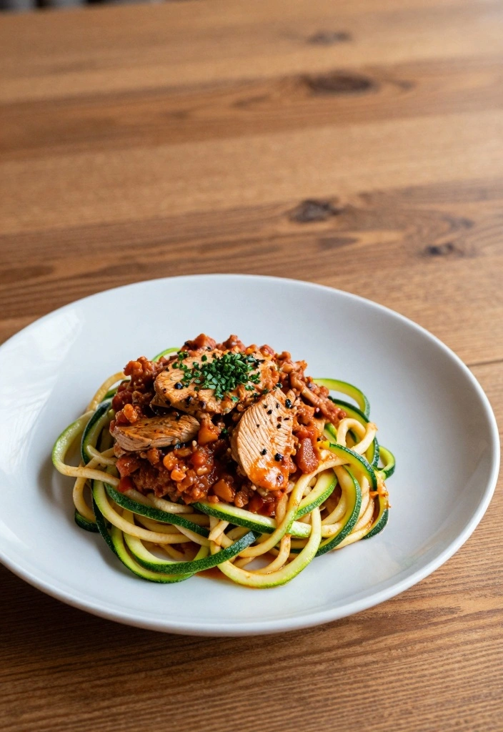 12 Pasta Ground Turkey Recipes for Quick Hearty Weeknight Dinners - 9. Turkey Bolognese with Zucchini Noodles