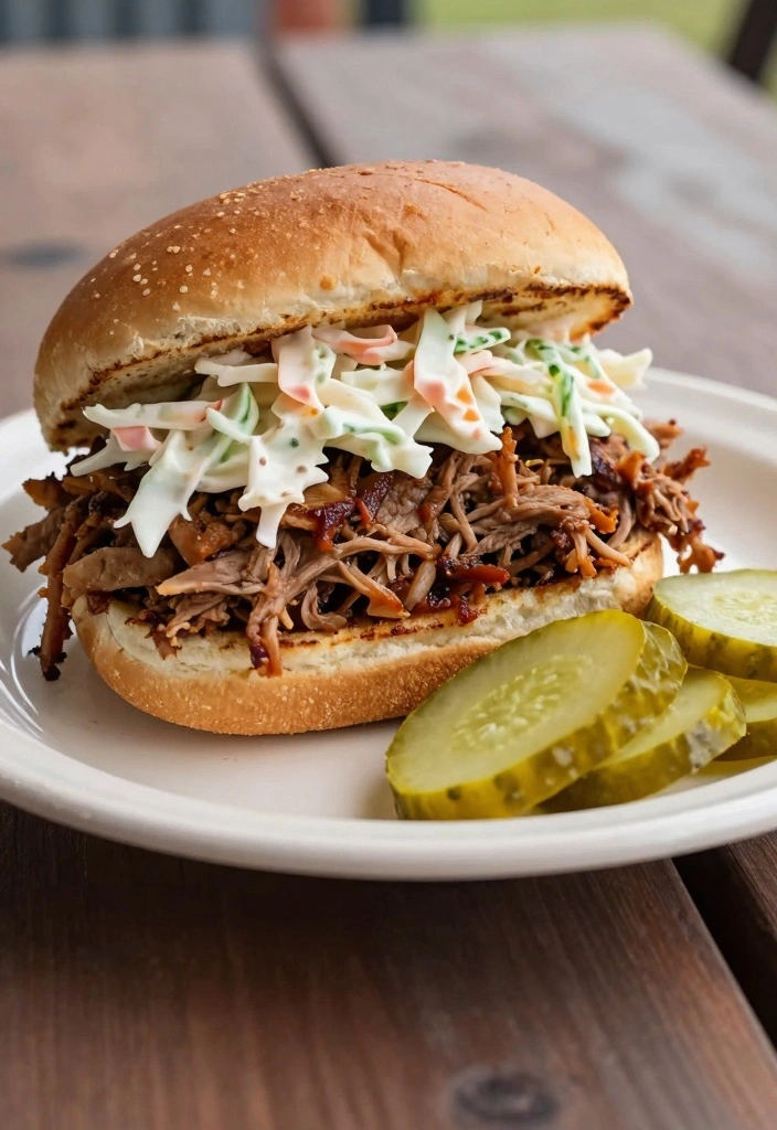 12 Pulled Pork Crock Pot Recipes for Effortless Tender Meals 108 12 Pulled Pork Crock Pot Recipes for Effortless Tender Meals - 11. Pulled Pork Sandwiches with Coleslaw