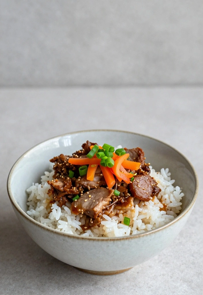 12 Pulled Pork Crock Pot Recipes for Effortless Tender Meals 31 12 Pulled Pork Crock Pot Recipes for Effortless Tender Meals - 4. Asian-Inspired Pulled Pork Bowls