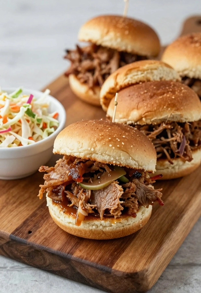 12 Pulled Pork Crock Pot Recipes for Effortless Tender Meals 42 12 Pulled Pork Crock Pot Recipes for Effortless Tender Meals - 5. Pulled Pork Sliders