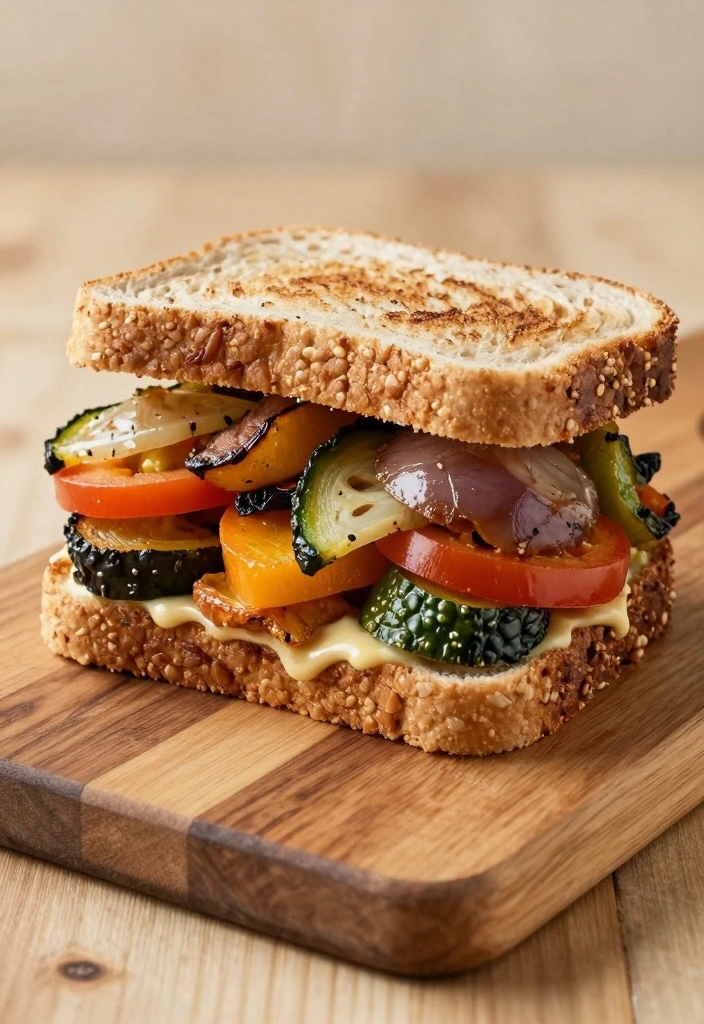 12 Turkey Sandwich Recipes for Fresh Easy Meals 108 12 Turkey Sandwich Recipes for Fresh Easy Meals - 11. Turkey & Roasted Veggie Sandwich