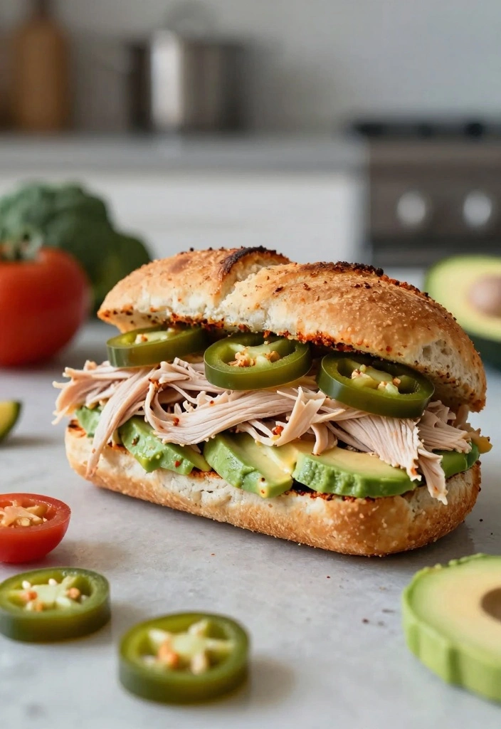 12 Turkey Sandwich Recipes for Fresh Easy Meals 75 12 Turkey Sandwich Recipes for Fresh Easy Meals - 8. Spicy Turkey Jalapeño Sandwich