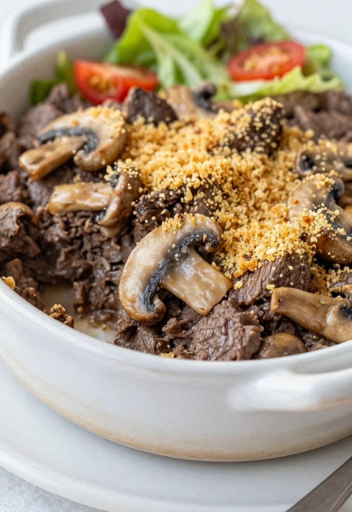 14 Beef Recipes for Comforting Flavorful Dinners at Home 122 14 Beef Recipes for Comforting Flavorful Dinners at Home - 12. Beef and Mushroom Casserole