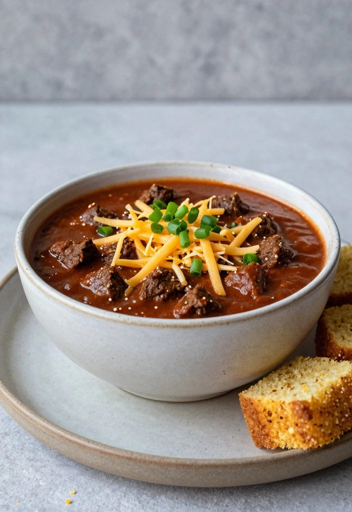 14 Beef Recipes for Comforting Flavorful Dinners at Home 34 14 Beef Recipes for Comforting Flavorful Dinners at Home - 4. Hearty Beef Chili