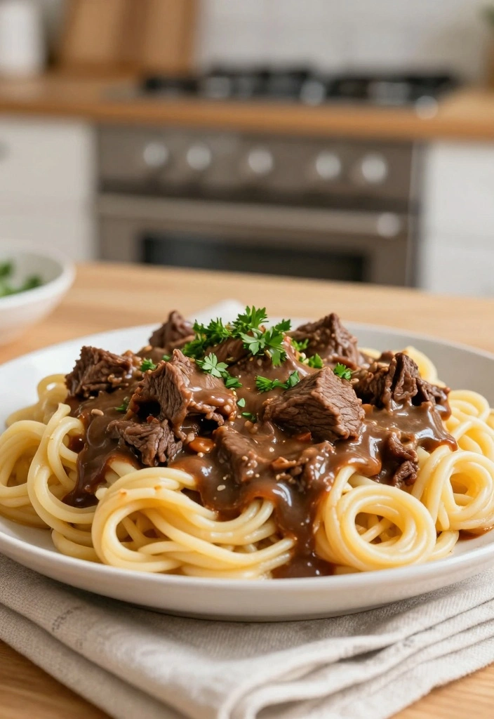 14 Beef Recipes for Comforting Flavorful Dinners at Home 56 14 Beef Recipes for Comforting Flavorful Dinners at Home - 6. Beef Stroganoff