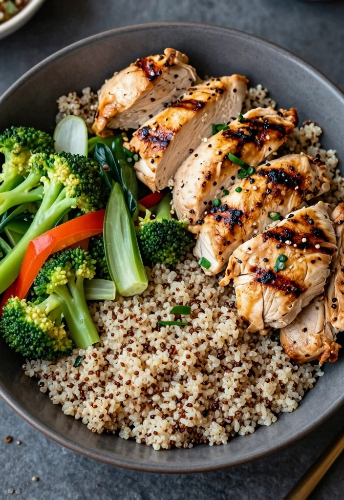 14 Chicken Breast Recipes for Quick Healthy Weeknight Meals 79 14 Chicken Breast Recipes for Quick Healthy Weeknight Meals - 8. Chicken and Quinoa Bowl