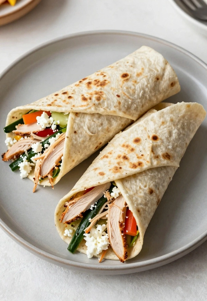 14 Rotisserie Chicken Recipes for Fast Tasty Weeknight Meals 100 14 Rotisserie Chicken Recipes for Fast Tasty Weeknight Meals - 10. Mediterranean Chicken Wraps