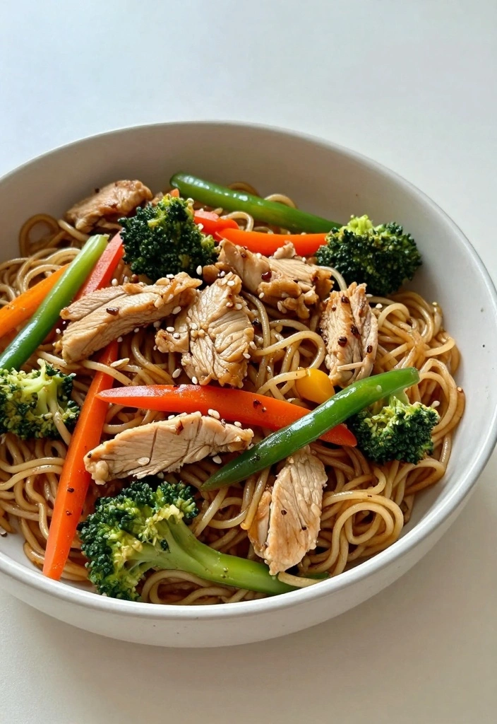 14 Rotisserie Chicken Recipes for Fast Tasty Weeknight Meals 144 14 Rotisserie Chicken Recipes for Fast Tasty Weeknight Meals - 14. Chicken Stir-fry Noodles