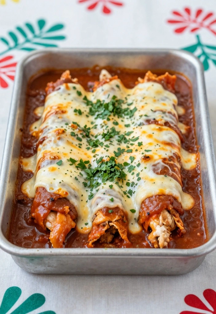 14 Rotisserie Chicken Recipes for Fast Tasty Weeknight Meals 34 14 Rotisserie Chicken Recipes for Fast Tasty Weeknight Meals - 4. Chicken Enchiladas