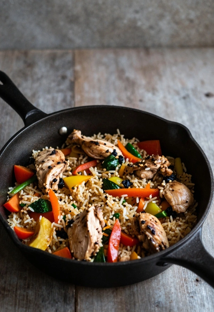 14 Rotisserie Chicken Recipes for Fast Tasty Weeknight Meals 89 14 Rotisserie Chicken Recipes for Fast Tasty Weeknight Meals - 9. One-Pan Chicken and Rice