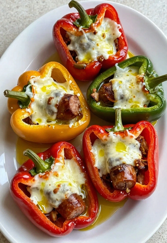 14 Sausage Recipes for Hearty Quick Weeknight Meals 100 14 Sausage Recipes for Hearty Quick Weeknight Meals - 10. Sausage-Stuffed Bell Peppers