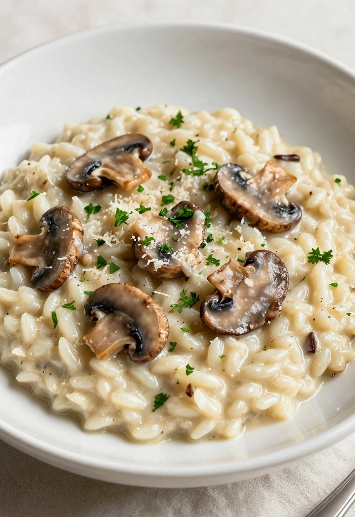 14 Sausage Recipes for Hearty Quick Weeknight Meals 111 14 Sausage Recipes for Hearty Quick Weeknight Meals - 11. Creamy Sausage and Mushroom Risotto