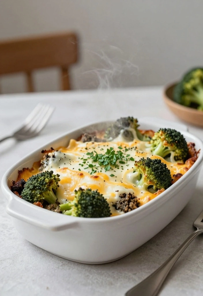14 Sausage Recipes for Hearty Quick Weeknight Meals 78 14 Sausage Recipes for Hearty Quick Weeknight Meals - 8. Cheesy Sausage and Broccoli Bake