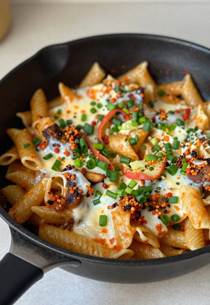 15 Easy Recipes That Use Ground Beef for Quick Hearty Meals 111 15 Easy Recipes That Use Ground Beef for Quick Hearty Meals - 11. Taco Pasta Skillet