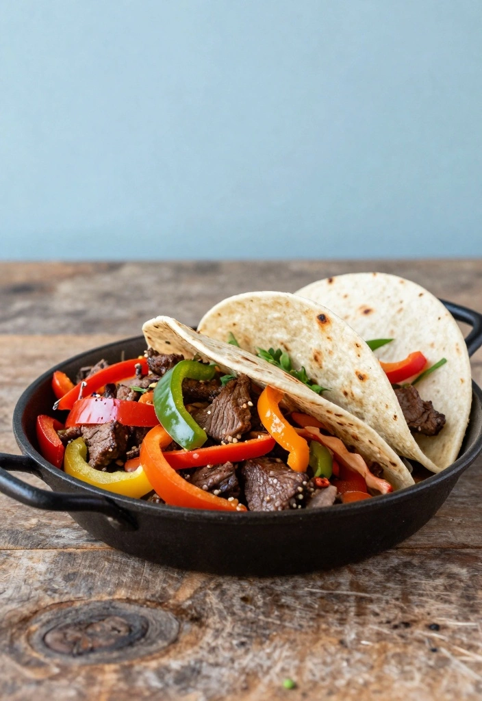 15 Easy Recipes That Use Ground Beef for Quick Hearty Meals 122 15 Easy Recipes That Use Ground Beef for Quick Hearty Meals - 12. Beef Fajitas