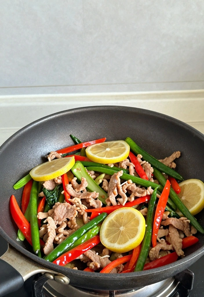 15 Pork Recipes for Easy Flavorful Dinners 111 15 Pork Recipes for Easy Flavorful Dinners - 11. Lemon Garlic Pork Stir-Fry