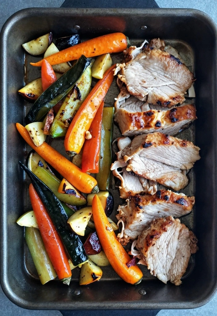 15 Pork Recipes for Easy Flavorful Dinners 45 15 Pork Recipes for Easy Flavorful Dinners - 5. Italian Herb Pork Sheet Pan Dinner