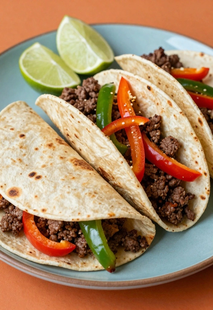 15 Recipes Using Ground Beef for Quick Family Friendly Dinners 144 15 Recipes Using Ground Beef for Quick Family Friendly Dinners - 14. Ground Beef Fajitas