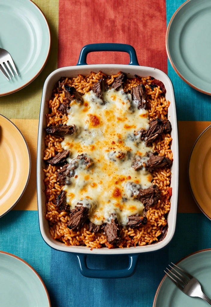 15 Recipes Using Ground Beef for Quick Family Friendly Dinners 23 15 Recipes Using Ground Beef for Quick Family Friendly Dinners - 3. Cheesy Beef and Rice Casserole
