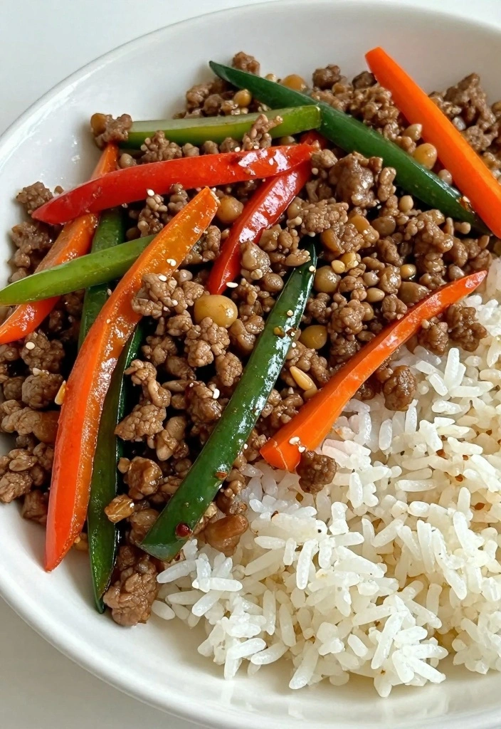 15 Recipes Using Ground Beef for Quick Family Friendly Dinners 34 15 Recipes Using Ground Beef for Quick Family Friendly Dinners - 4. Ground Beef Stir Fry