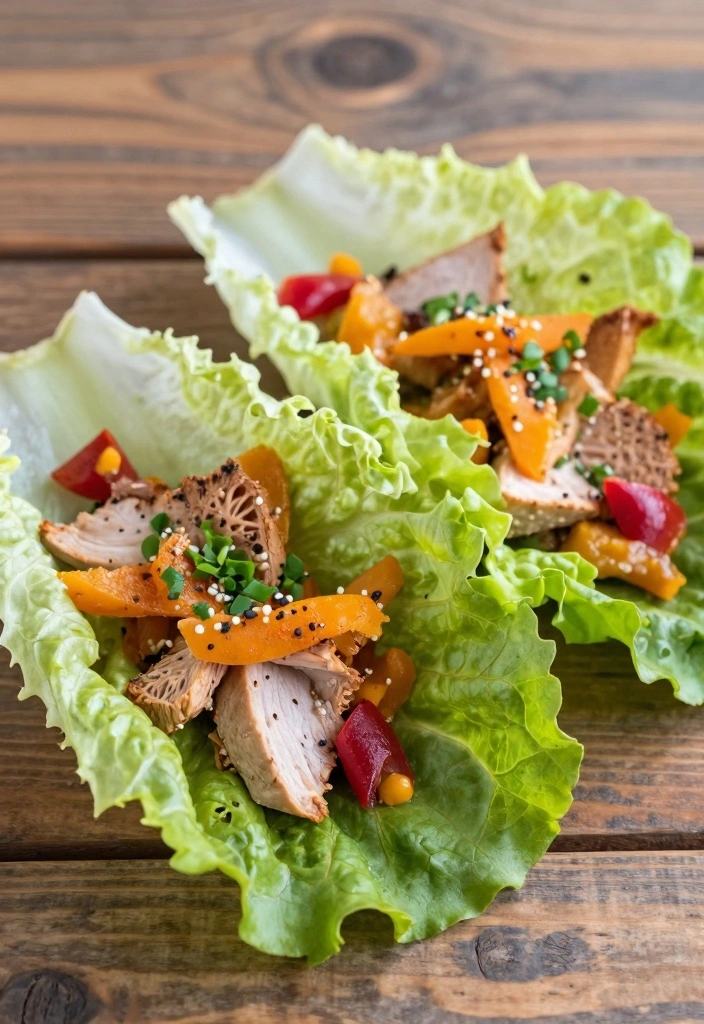 10 Healthy Ground Turkey Recipes for Lighter Satisfying Dinners 23 10 Healthy Ground Turkey Recipes for Lighter Satisfying Dinners 3. Turkey Taco Lettuce Wraps 0